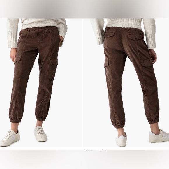 Sanctuary Pants - Sanctuary XL Brown Cargo Pants Corduroy.